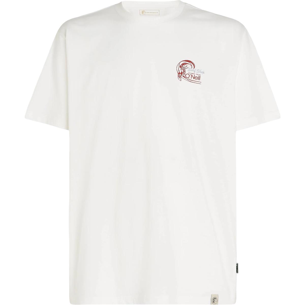 Tricou barbati O'Neill O'Riginals 70'S Graphic-Alb-XS