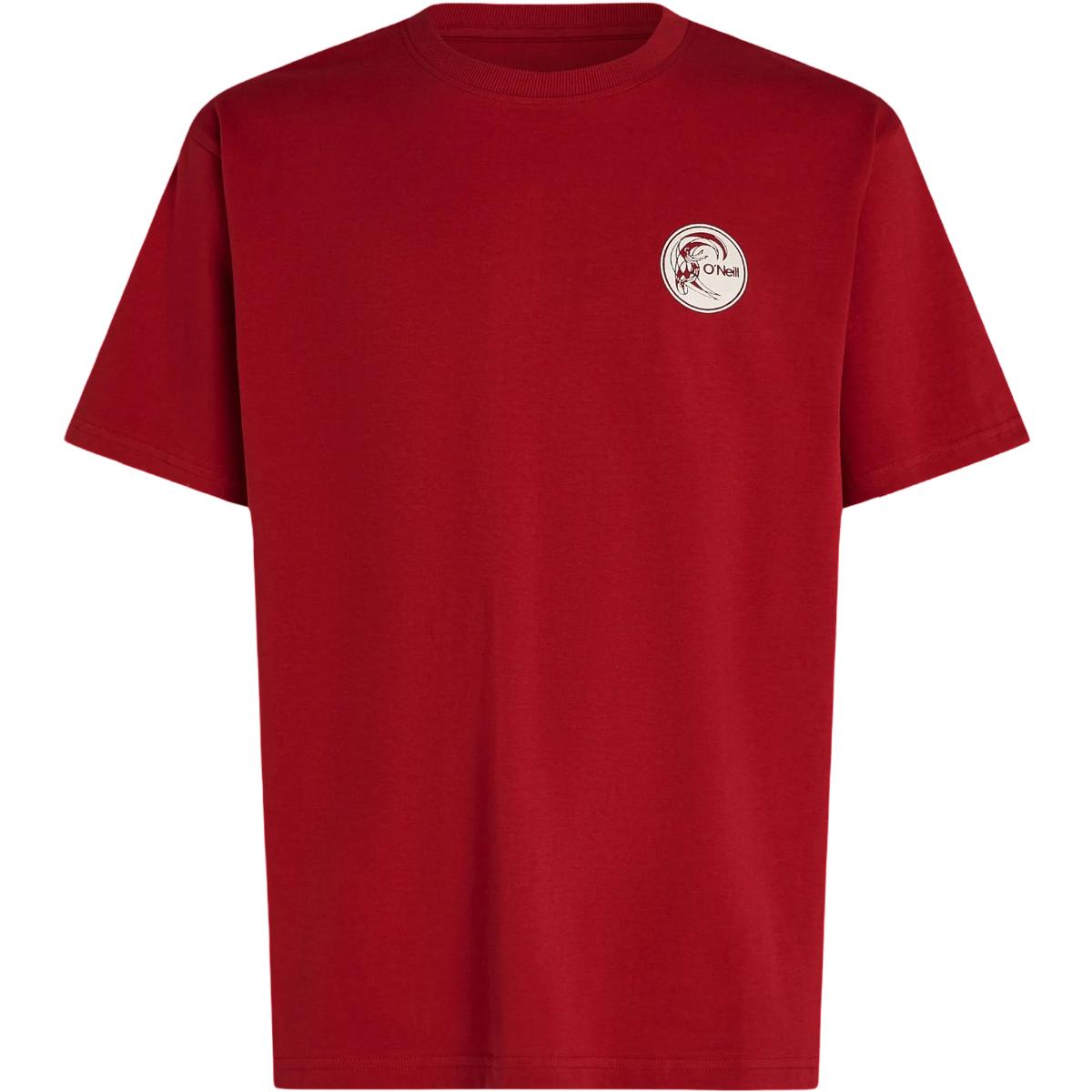 Tricou barbati O'Neill O'Riginals Surf Shop-Rosu-S