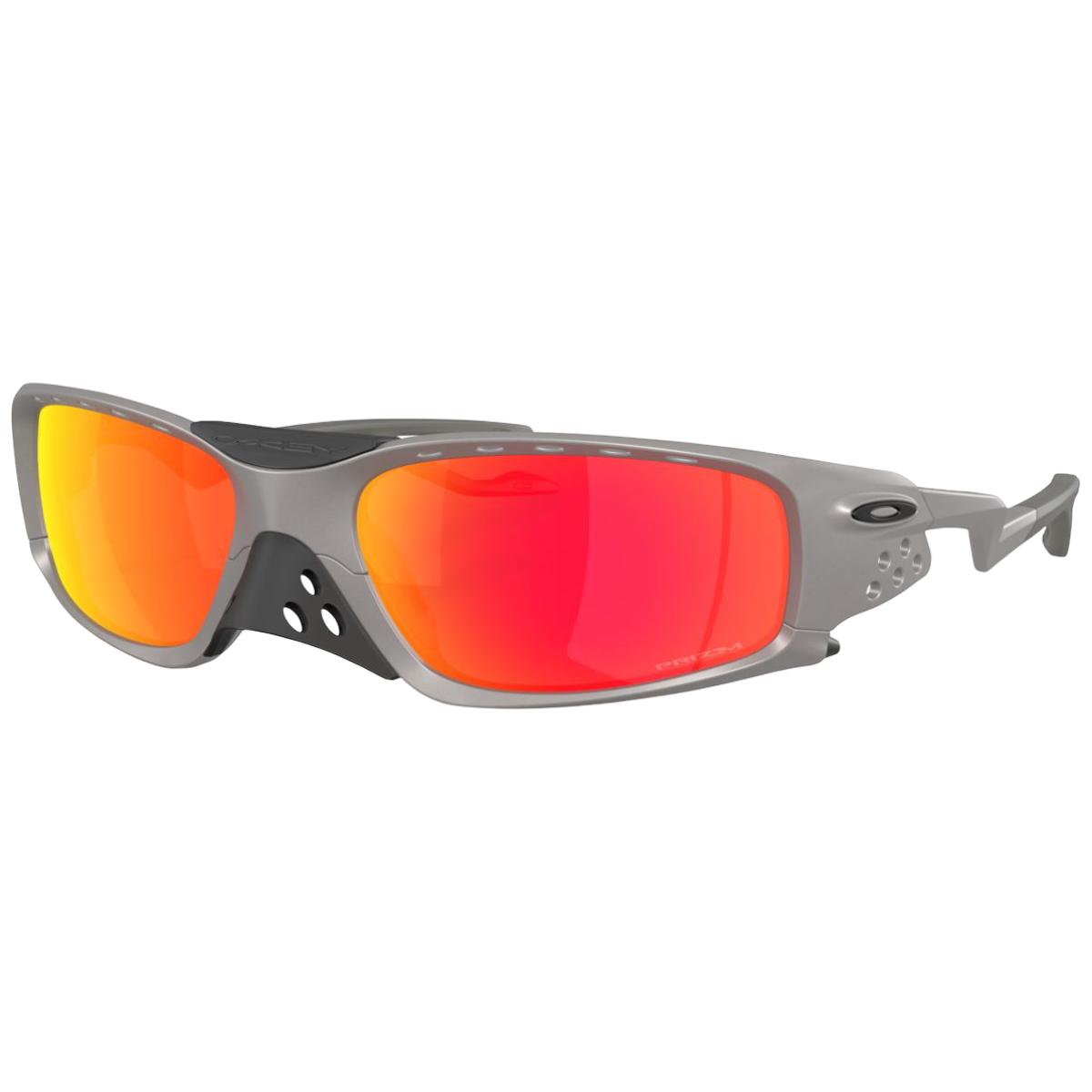 Ochelari de soare Oakley Plantaris SQ Titanium / Prizm Ruby