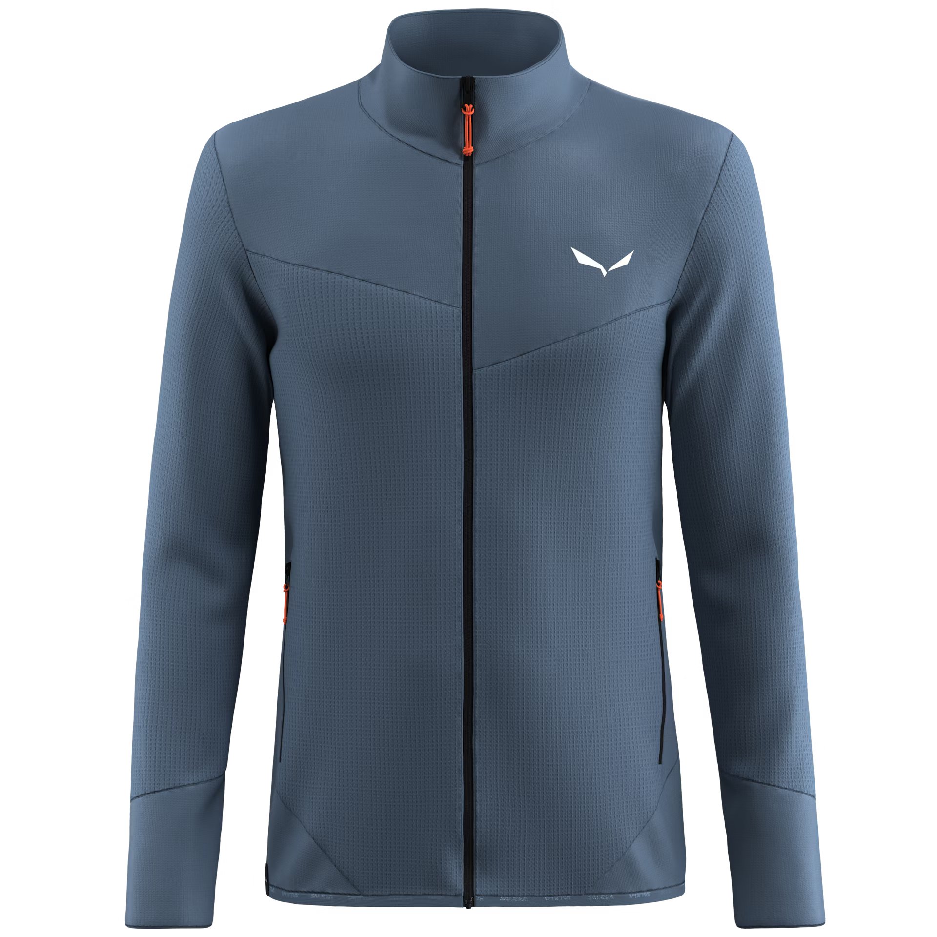 Fleece trekking barbati Salewa Puez Waffle Hybrid Polarlite-Bleu-52/XL