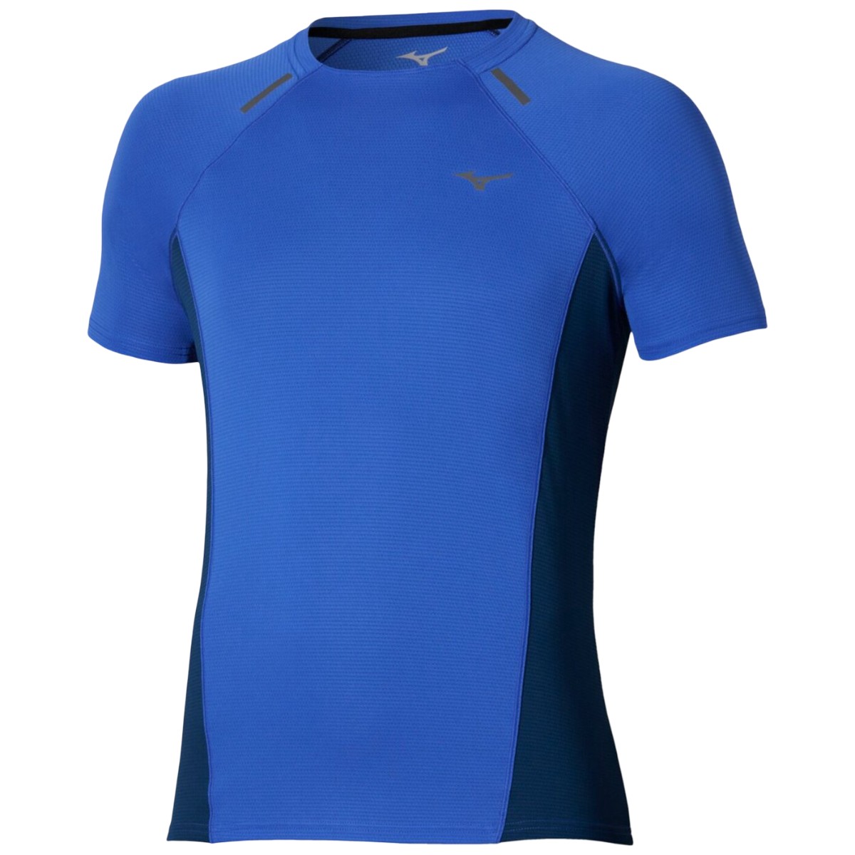Tricou alergare barbati Mizuno Active DryAeroFlow SS 2026-Albastru/Bleumarin-XXL
