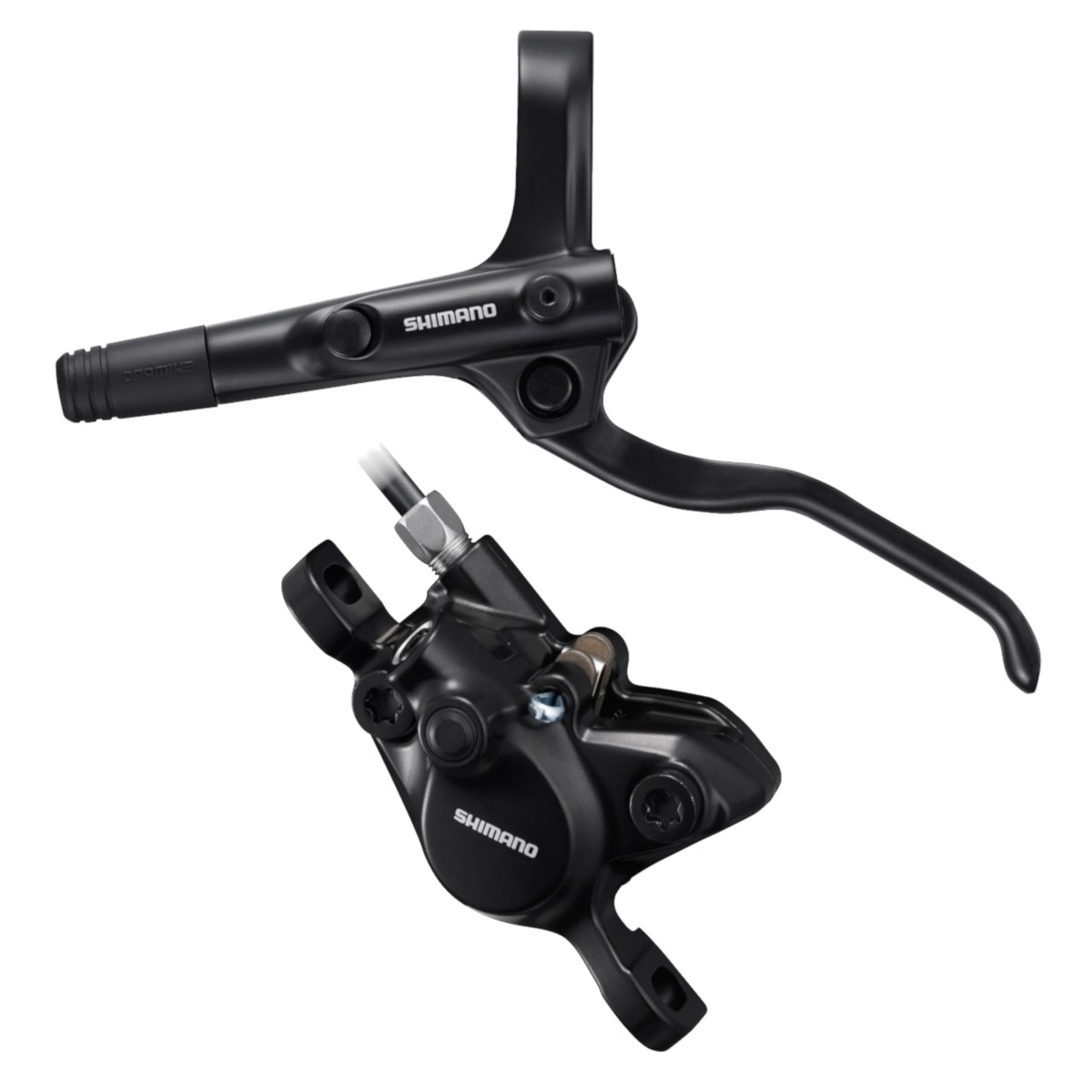 Frana hidraulica pe disc Shimano BL-MT200(L), BR-MT200(F)