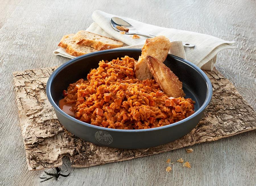 Mancare deshidratata liofilizata Trek'N Eat Carne de pui cu orez (Tikka Masala), 150g