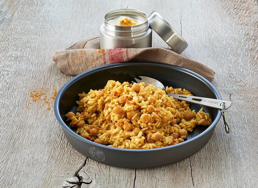 Mancare deshidratata liofilizata Trek'N Eat Orez vegan cu naut Chana Masala, 180g