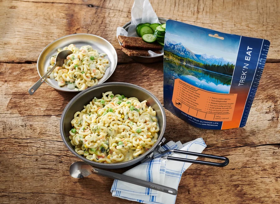 Mancare deshidratata liofilizata Trek'N Eat Paste cu legume PS1000+, 240g