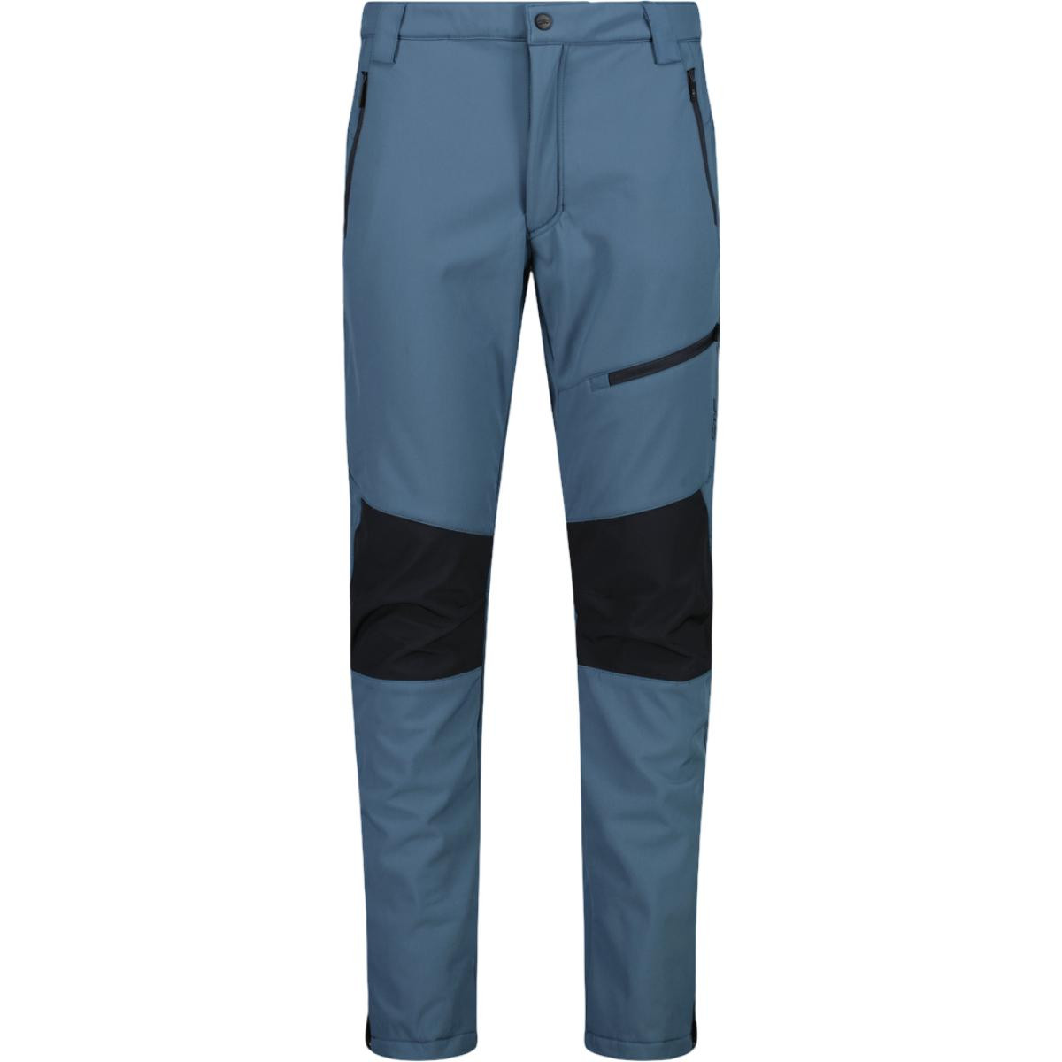 Pantaloni trekking barbati CMP 30A1477 FW 2026-Albastru/Negru-48