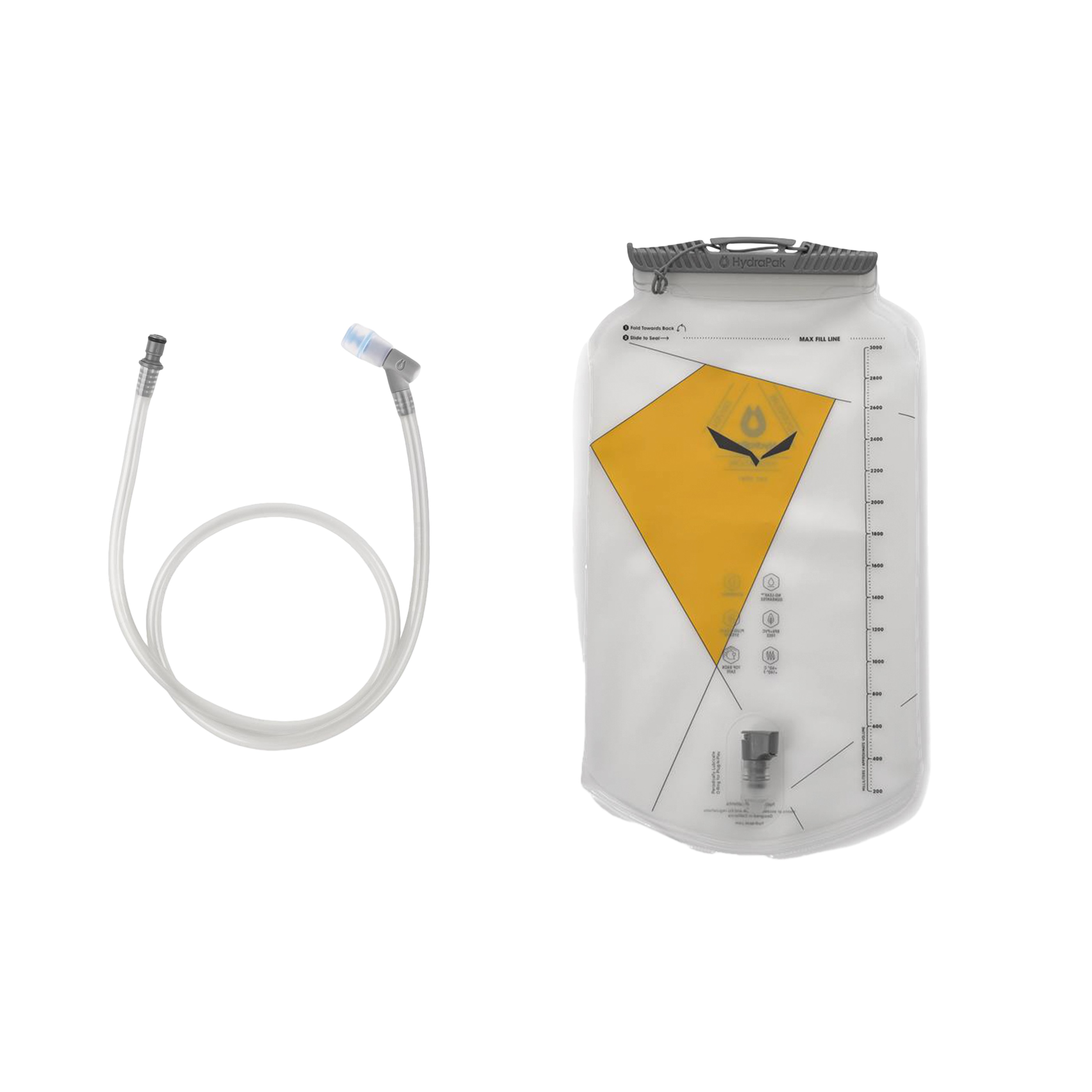 Recipient hidratare Salewa Transflow 3L-Alb/Galben