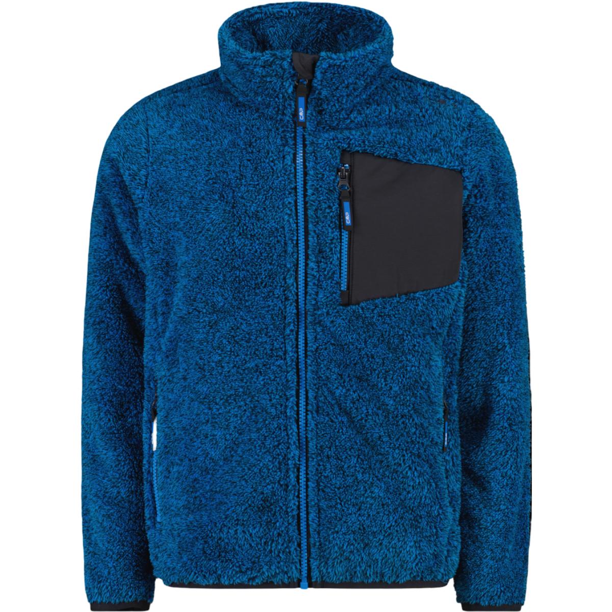 Fleece copii CMP HighLoft FW 2026-Albastru/Negru-128