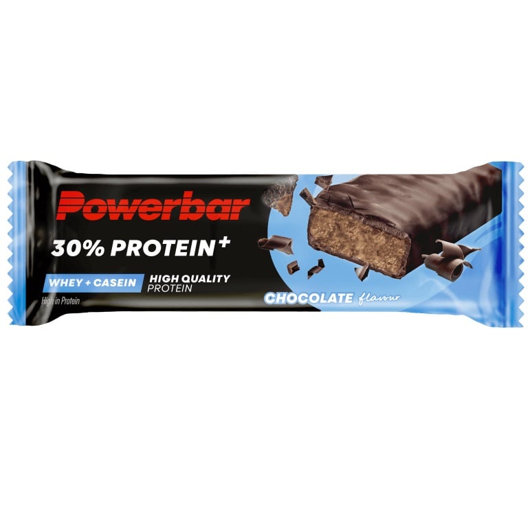 Baton energetic PowerBar Protein Plus 30% Aroma de Ciocolata, 55g