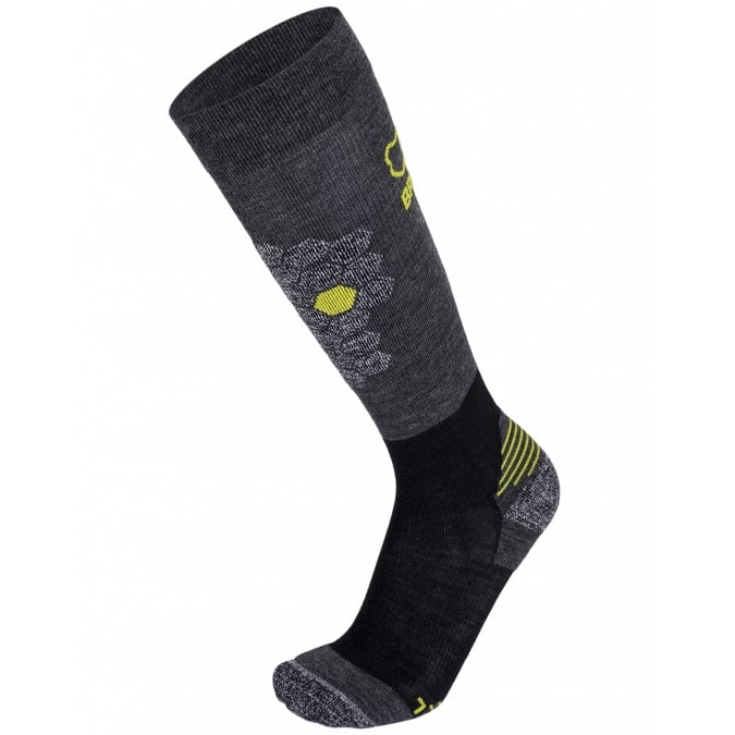 Sosete schi BRBL Glacier 2-Gri/Lime-35-38