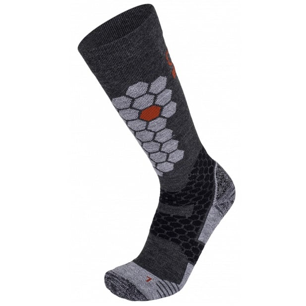 Sosete trekking BRBL Grizzly 2-Gri/Negru-35-38