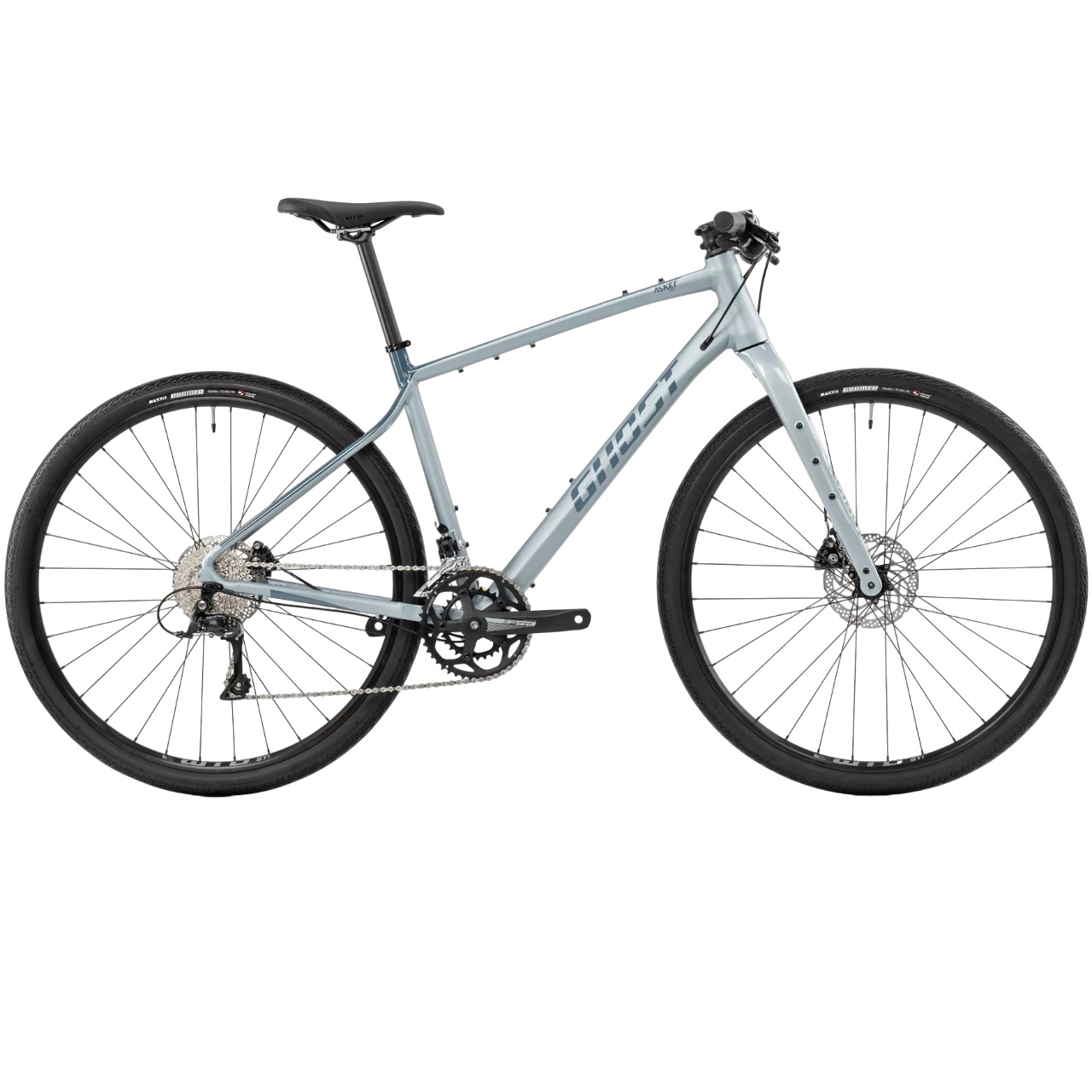Bicicleta gravel Ghost Urban Asket 28"-Gri/Albastru-XS