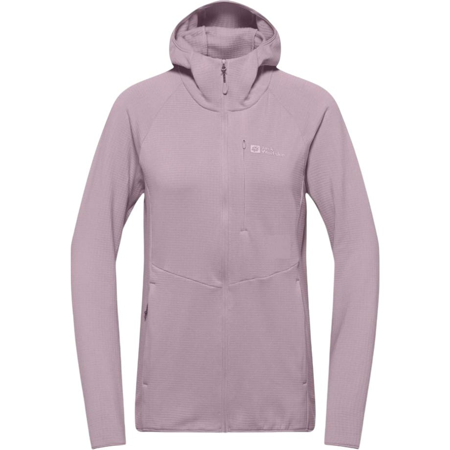 Fleece dama Jack Wolfskin Kolbenberg Hooded FZ SS 2026