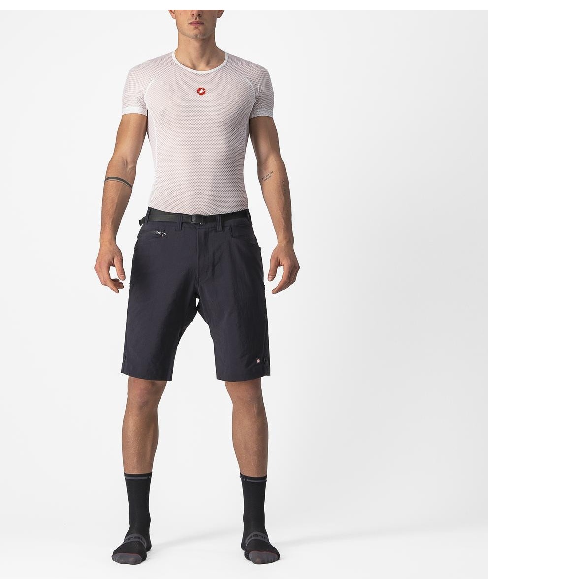 Short Castelli Unlimited Trail Baggy Negru