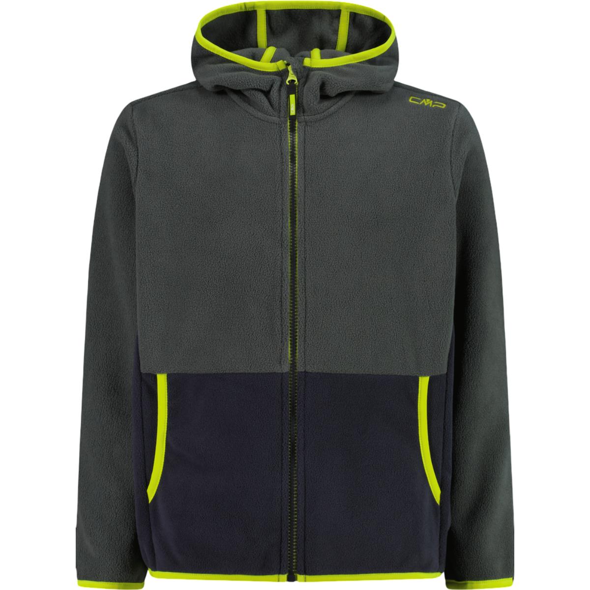 Fleece copii CMP Zipper Hooded 32H1384 FW 2026