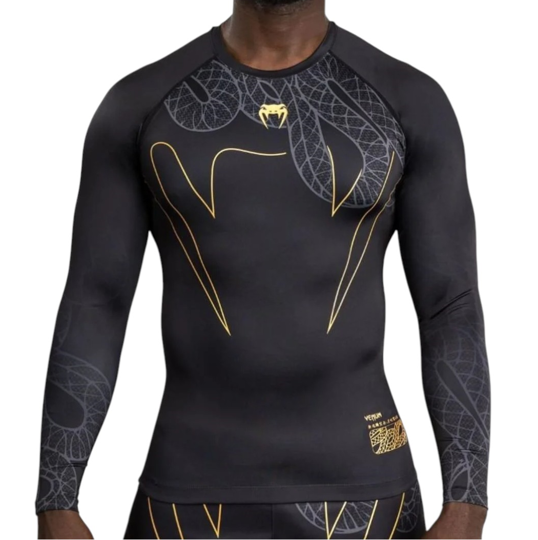 Bluza compresie barbati Venum Serpenti Rashguards