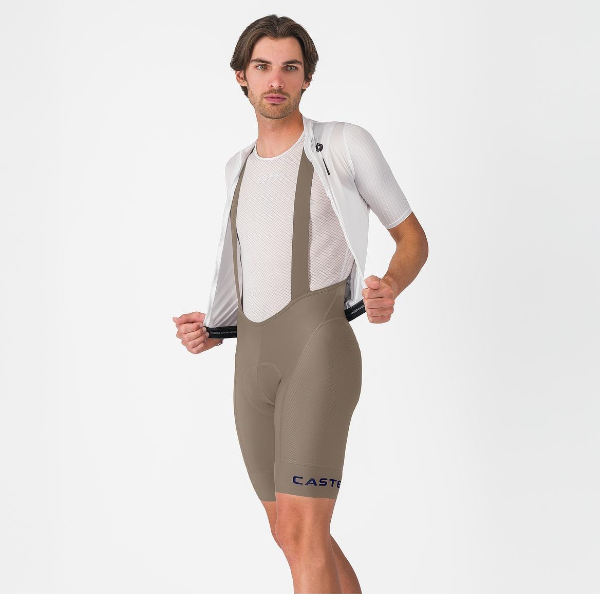 Pantaloni Castelli Competizione 2 Pentru Barbati Bej