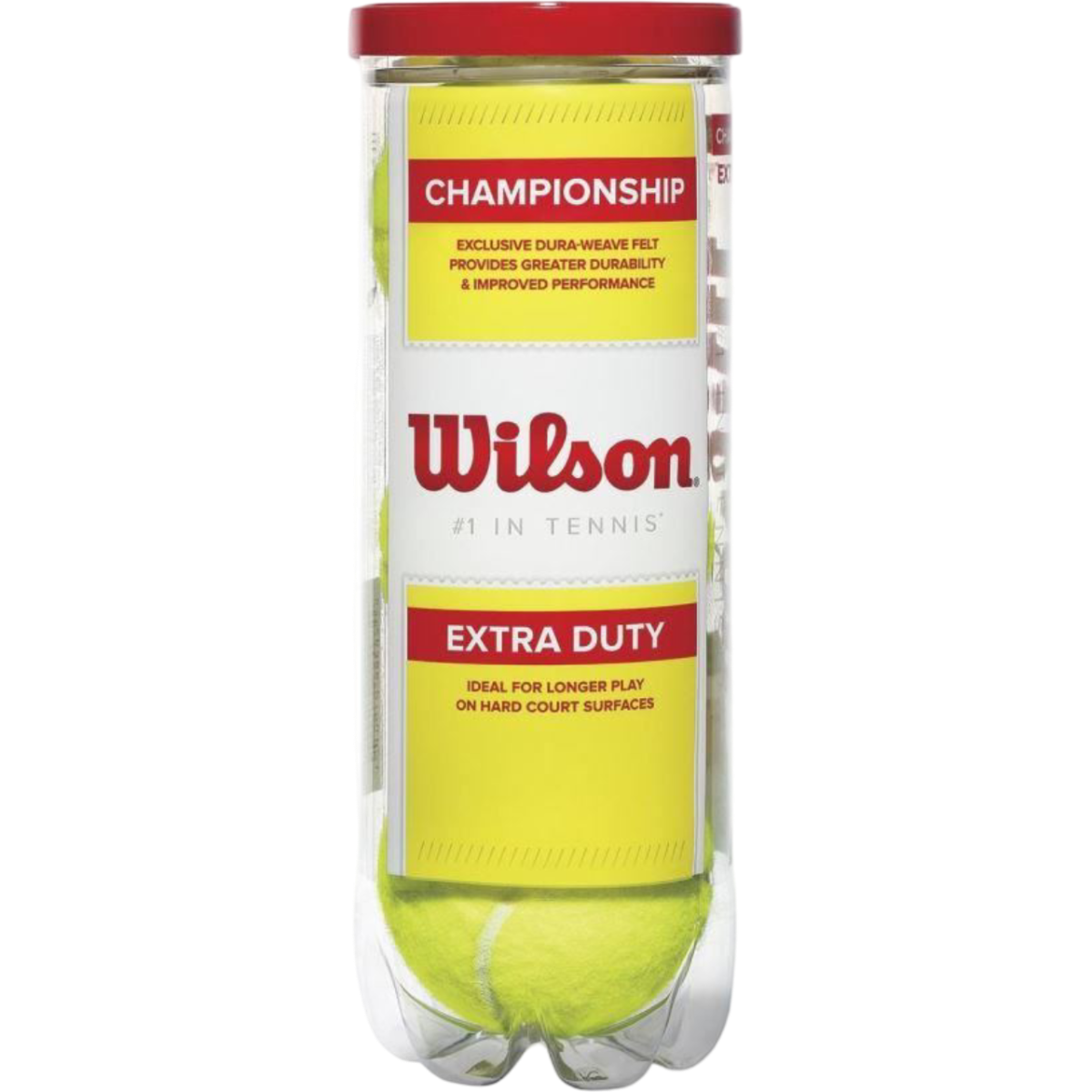 Set 3 mingi de tenis Wilson Championship Extra Duty