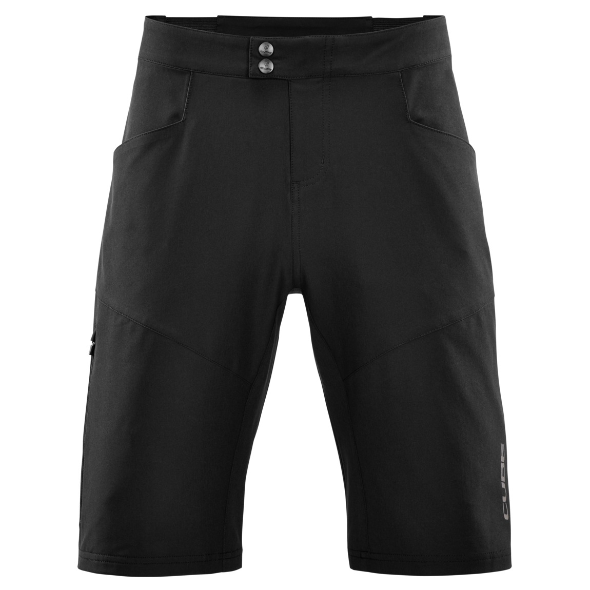 Pantaloni Cube Atx Baggy Shorts Cmpt Black