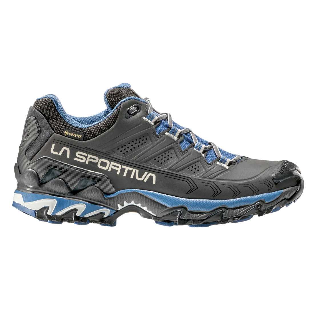 Pantofi trekking dama La Sportiva Ultra Raptor II Leather GTX-Antracit/Albastru-36