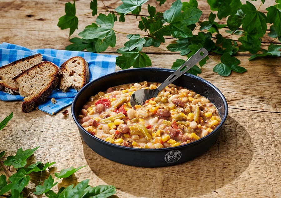 Mancare deshidratata liofilizata Trek'N Eat Fasole cu legume, 350g