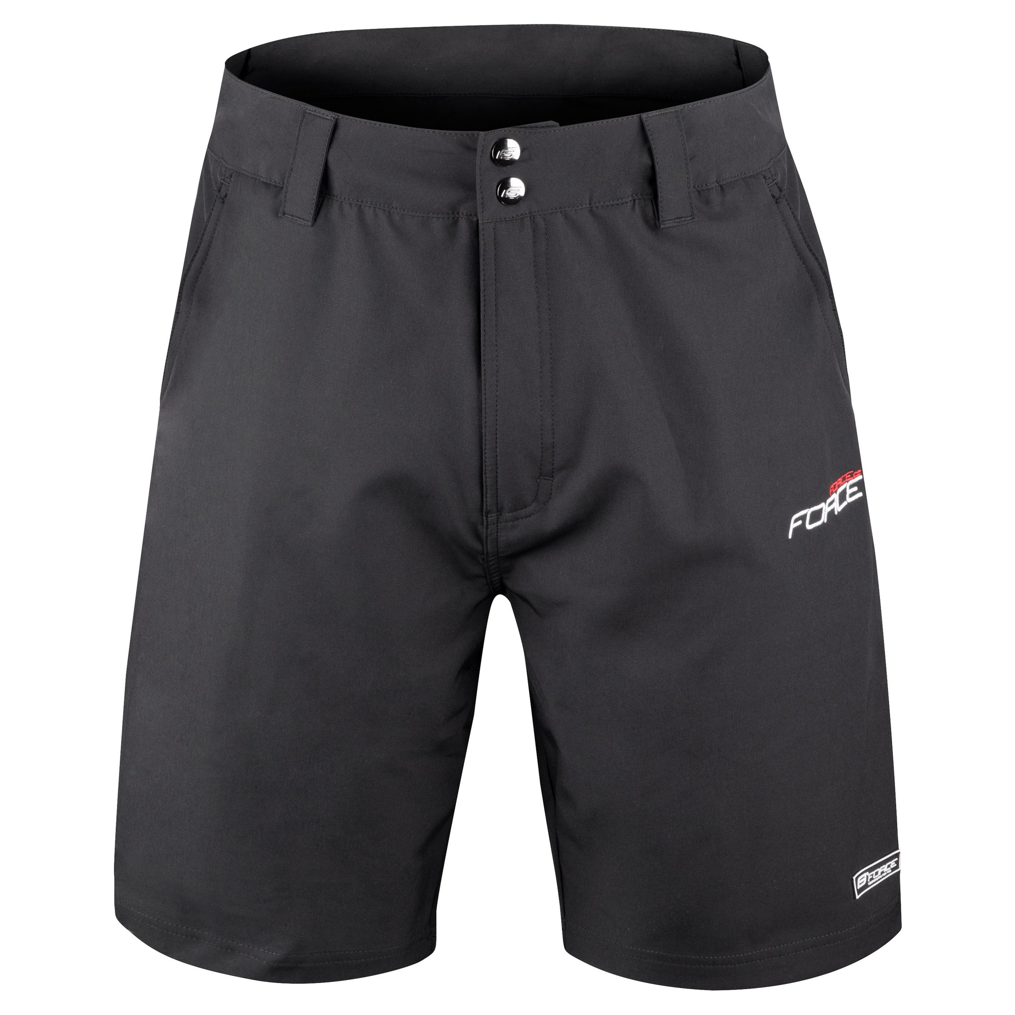 Pantaloni Scurti Force Blade Mtb Fara Bazon Black