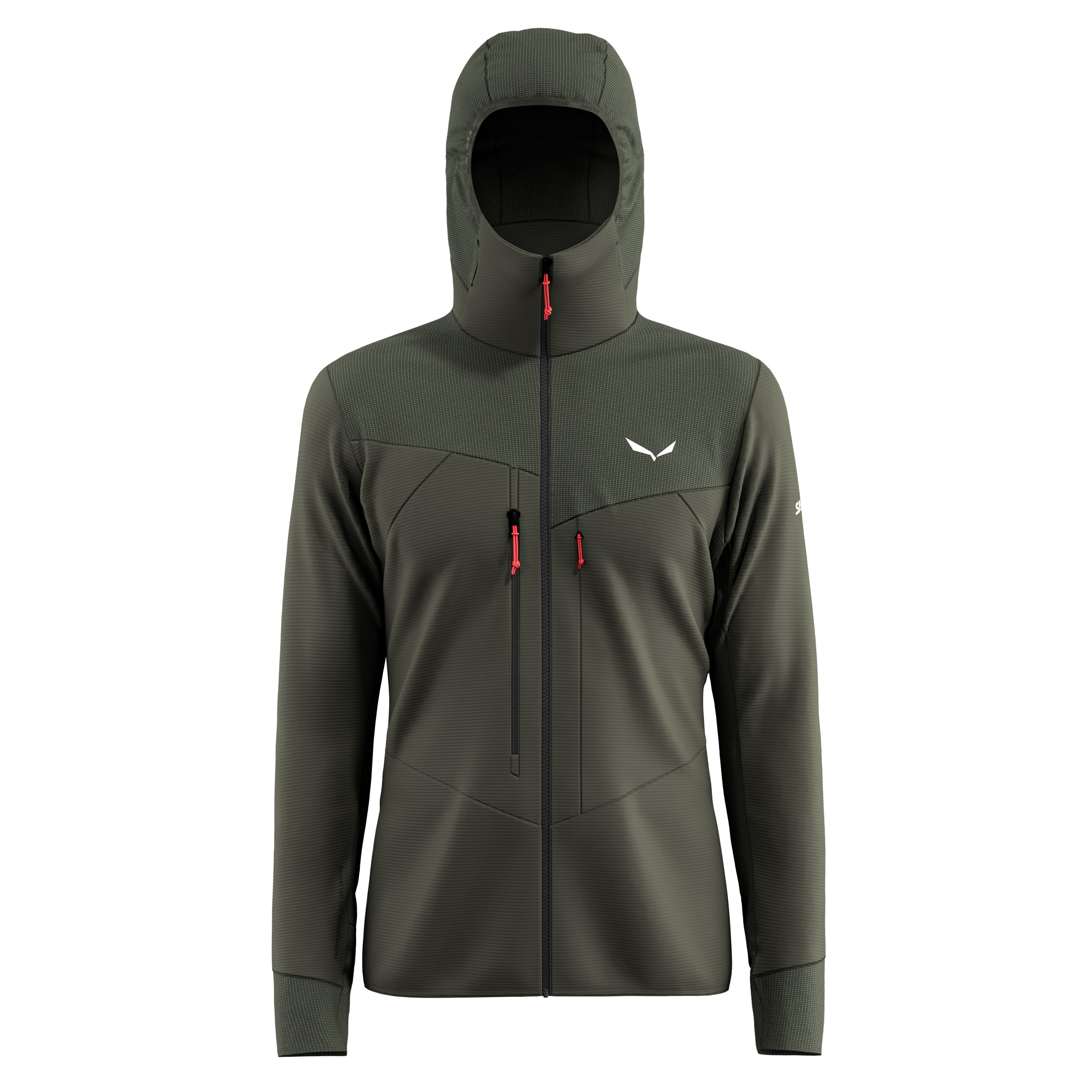 Fleece trekking barbati Salewa Agner Polarlite FW 2025-Kaki-46/S