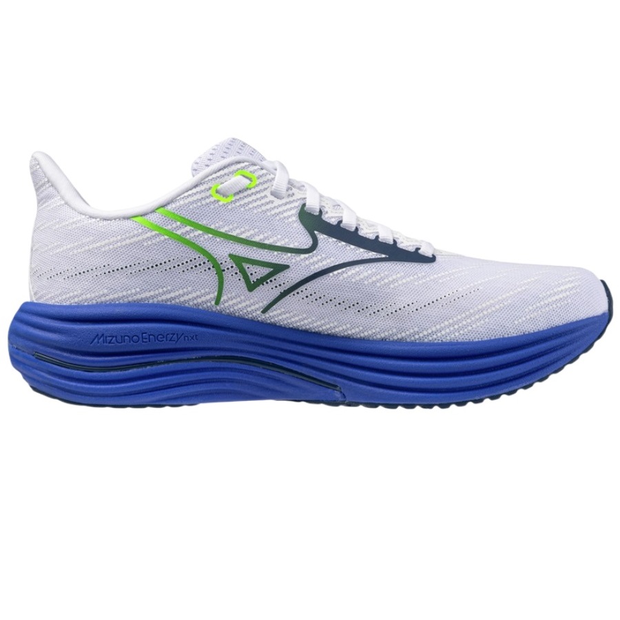 Pantofi alergare barbati Mizuno Wave Rider 29 SS 2026-Alb/Albastru-41
