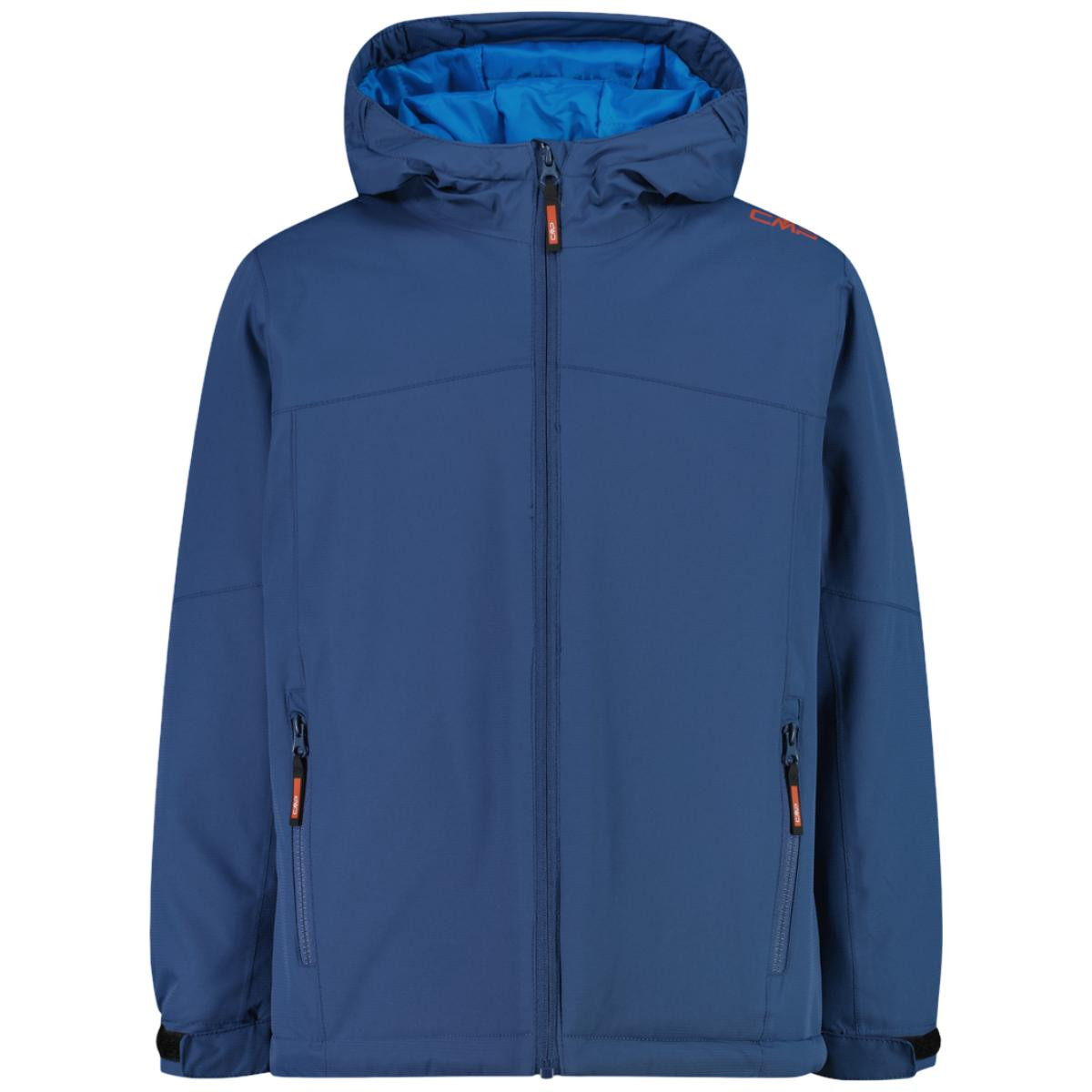Jacheta copii CMP Fix Hood 35Z1524 FW 2026-Albastru-128