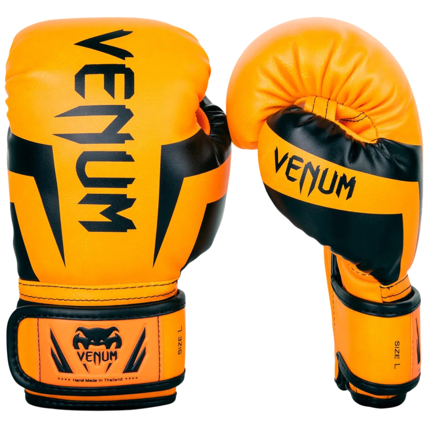 Manusi box copii Venum Elite-Portocaliu-M