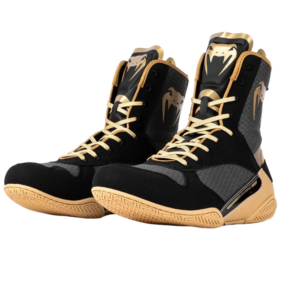 Ghete de box Venum Elite-Negru/Bej-45