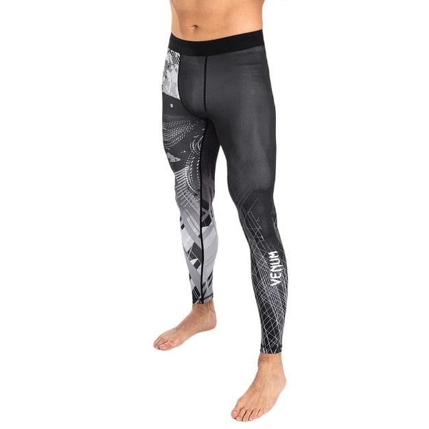 Colanti compresie barbati Venum Gorilla Jungle-Negru/Alb-S