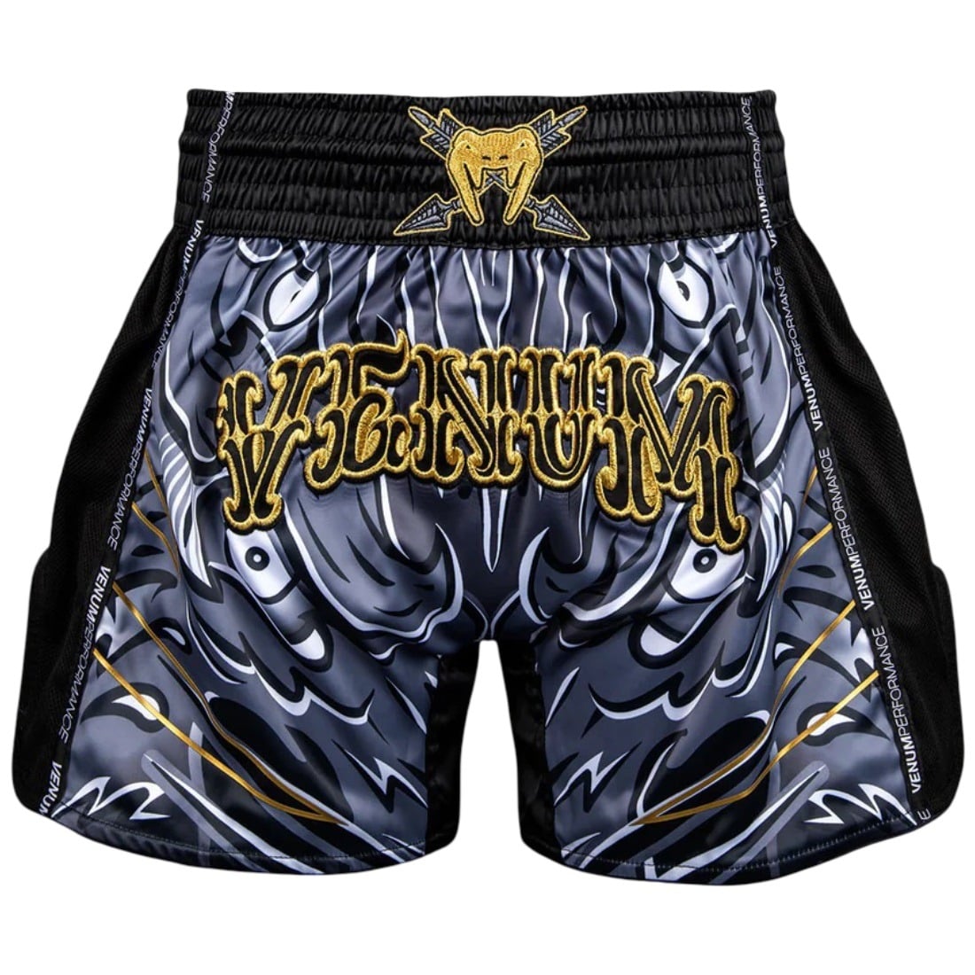 Sort Muay Thai Venum Wolf Atak