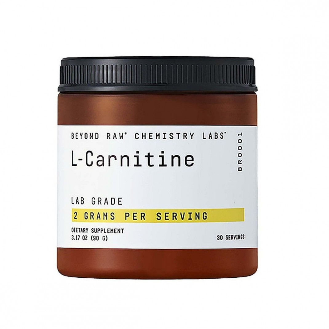 Supliment alimentar Beyond Raw Chemistry Labs, L-Carnitina 90 g