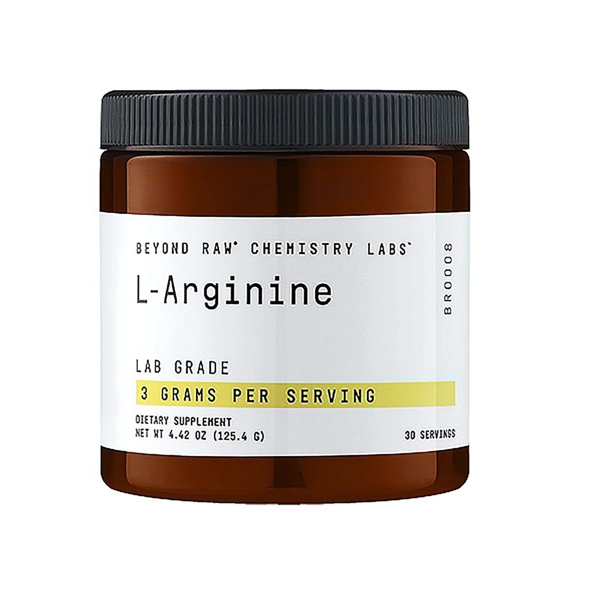 Supliment alimentar Beyond Raw Chemistry Labs, L-arginina, 125.4 G