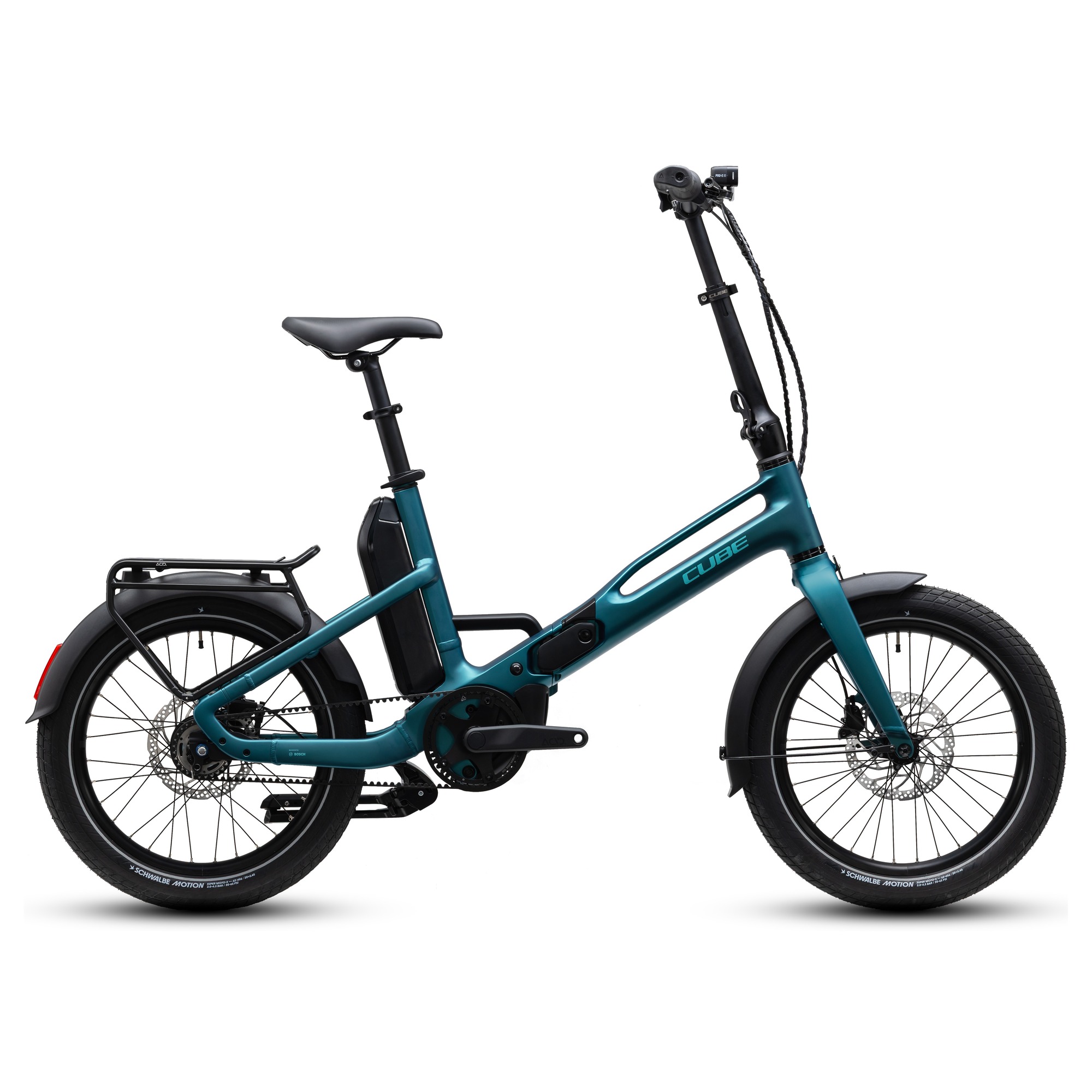 BICICLETA ELECTRICA CUBE FOLD HYBRID DELUXE 540