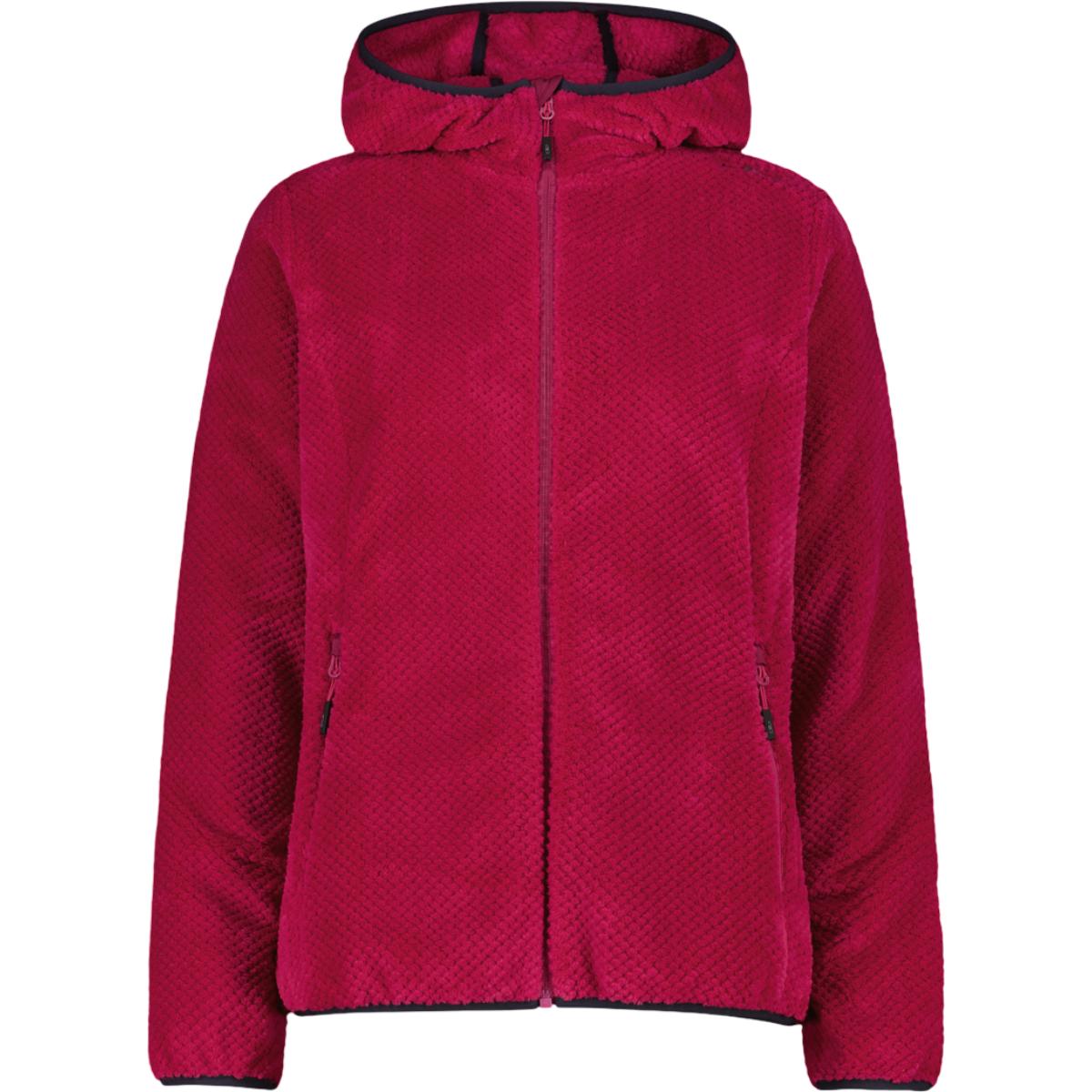 Jacheta dama CMP Fix Hood 36P2496 FW 2026-Roz Inchis-XS