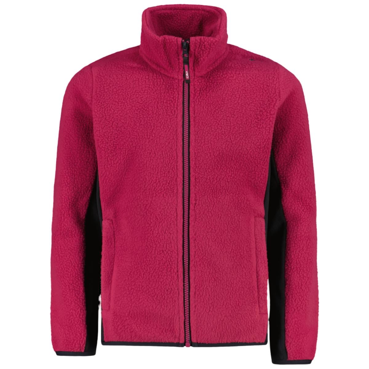 Fleece copii CMP Teddy 36P2795 FW 2026-Roz/Negru-128