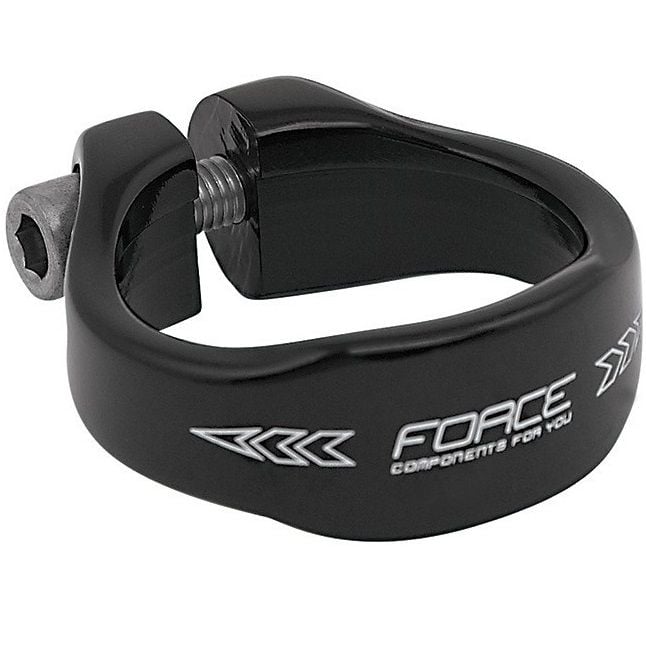 Colier tija sa Force aluminiu-Negru-34,9