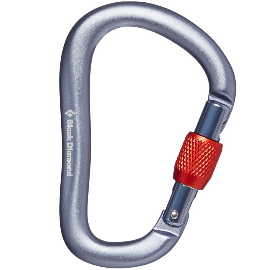 Carabiniera cu filet Black Diamond RockLock-Argintiu