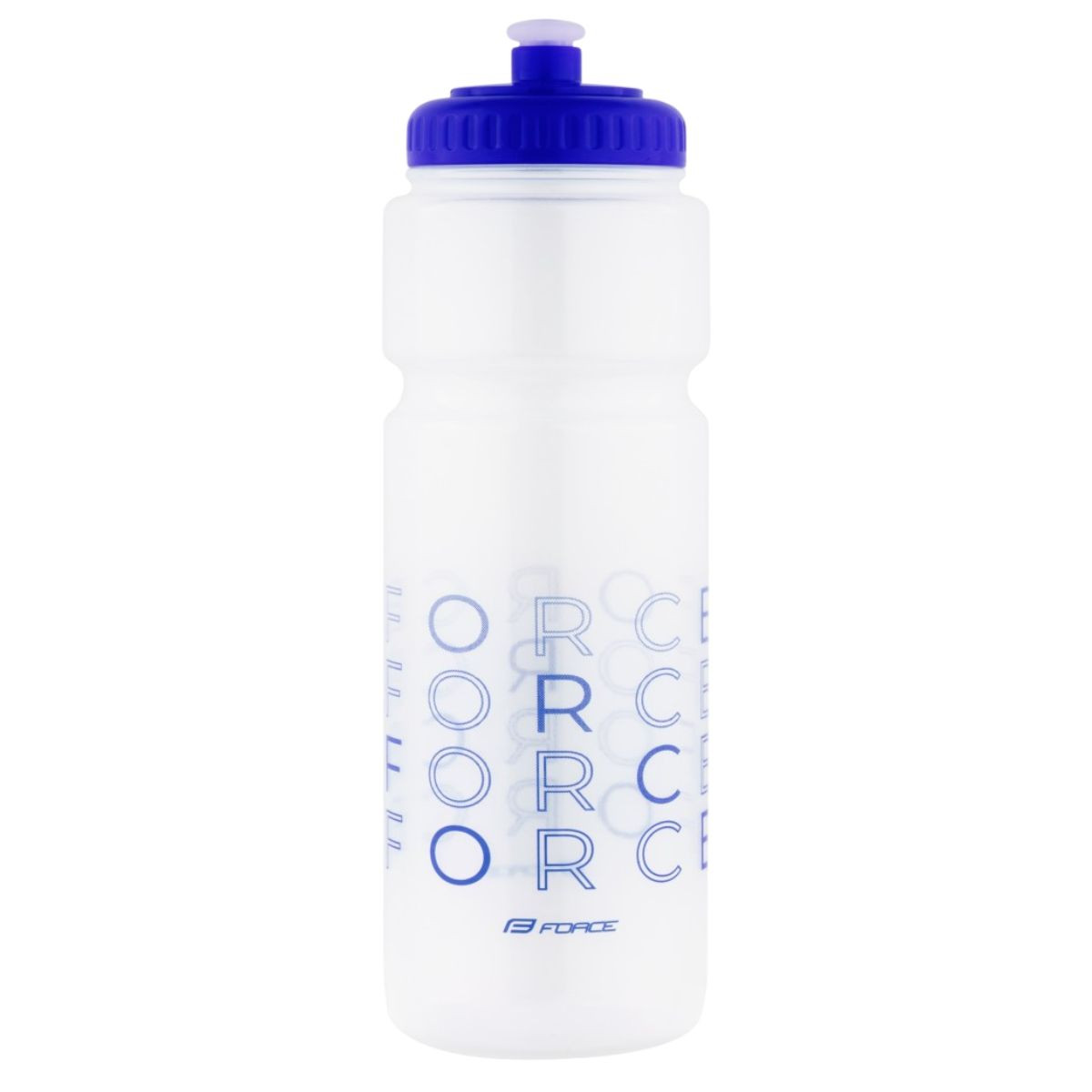 Bidon Force ENJOY 750ml-Transparent/Albastru