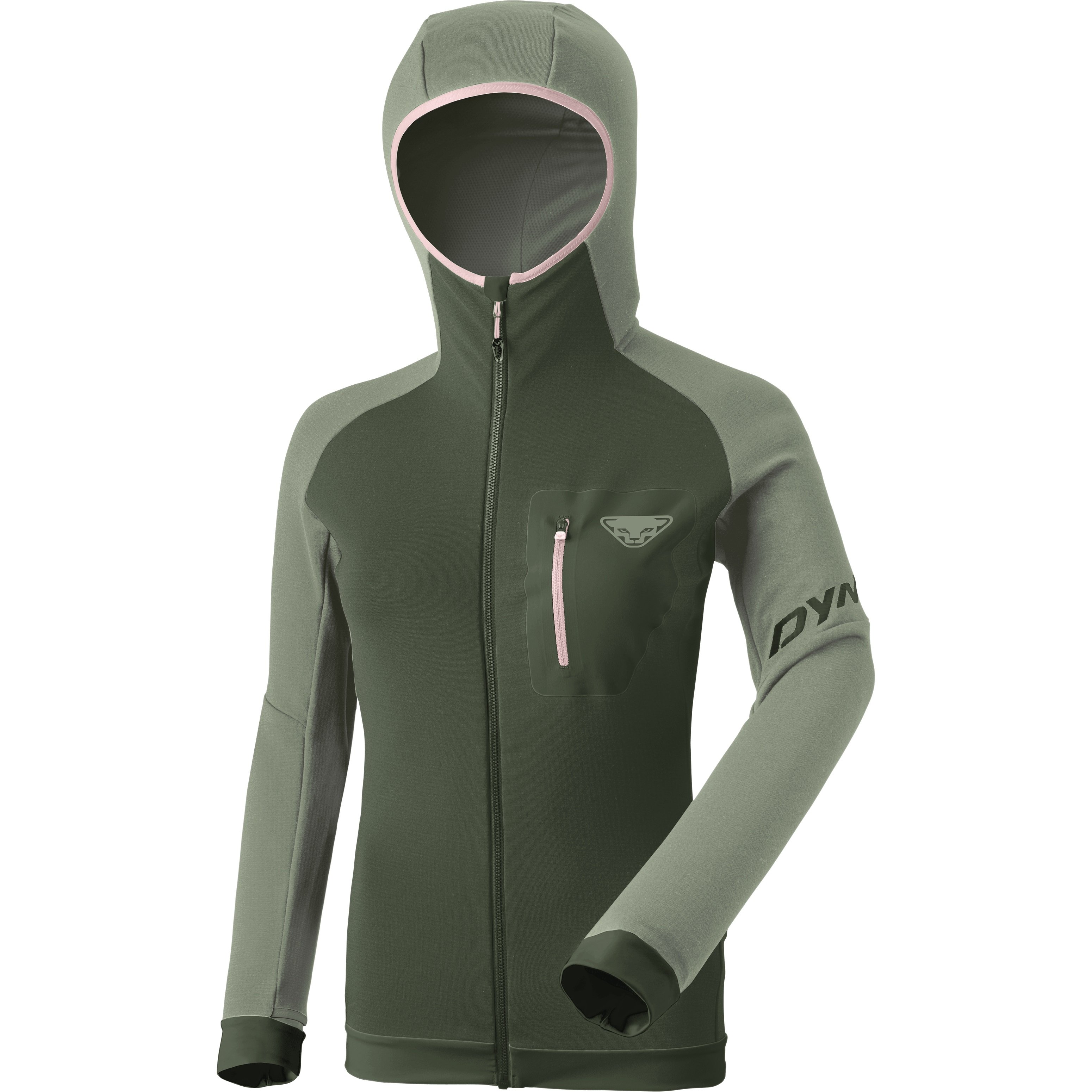 Jacheta dama Dynafit Radical Polartec FW 2025-Kaki-40/34