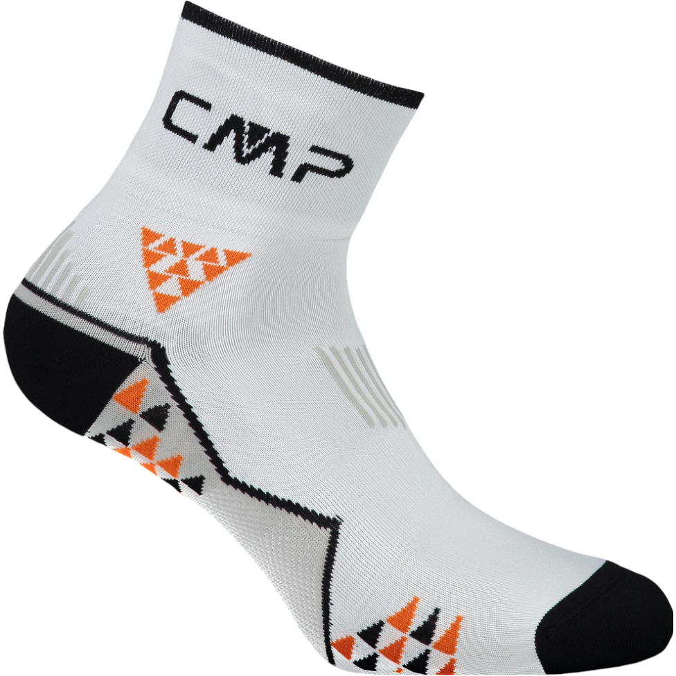 Sosete alergare CMP Skinlife Trail 3I97177-Alb/Negru-36-38