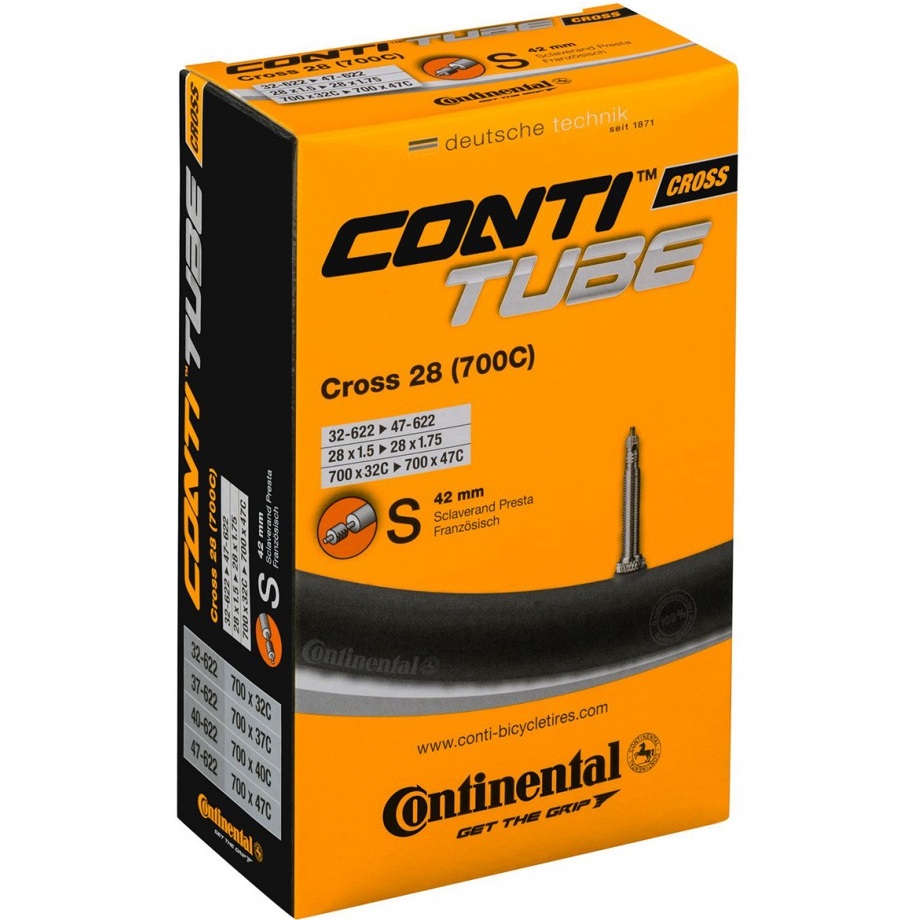 Camera Continental Cross 28" 32/47-622 28x1.5-1.75 S42