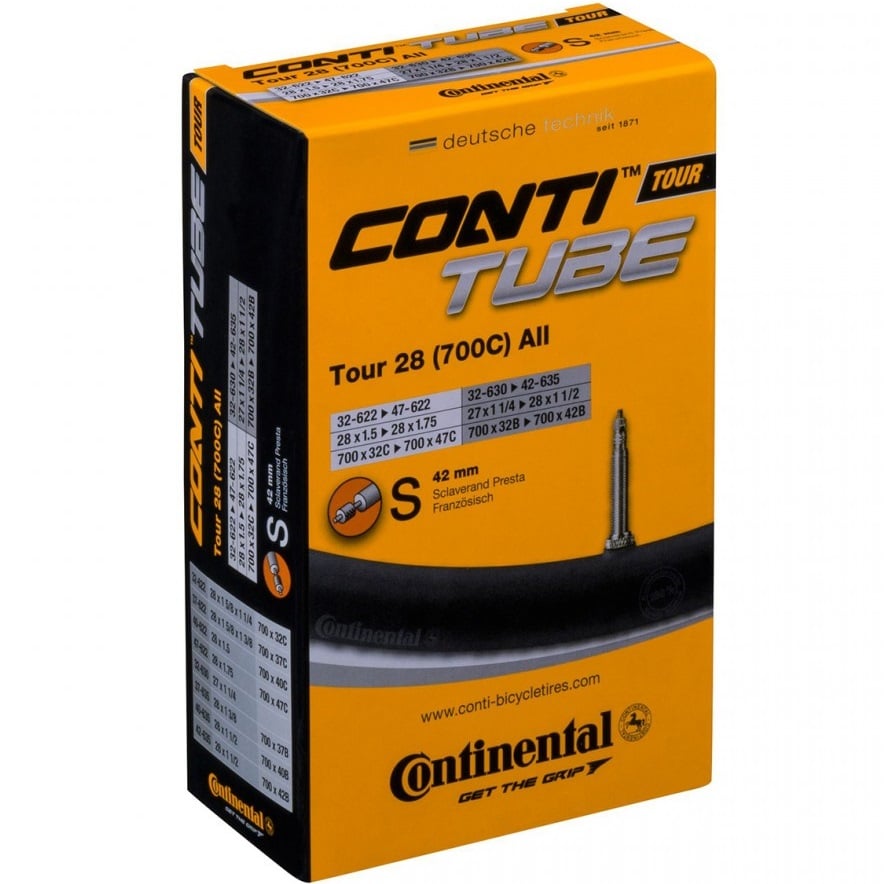 Camera Continental Tour 28 All 32/47-622/635 28x1.5-1.75 S42
