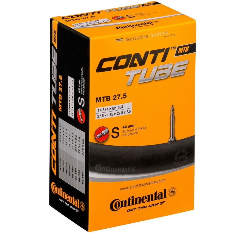 Camera Continental MTB 27.5" 47/62-584 27.5x1.75-2.5 S42