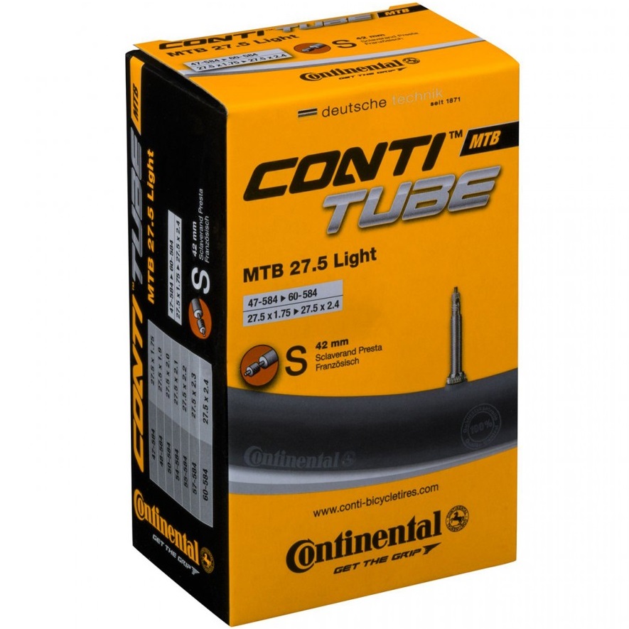 Camera Continental MTB 27.5 Light 47/60-584 26x1.75-2.4 S42