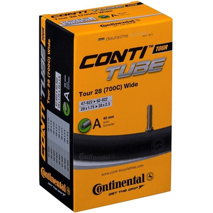 Camera Continental Tour 28 Wide 47/62-622 28x1.75-2.5 A40