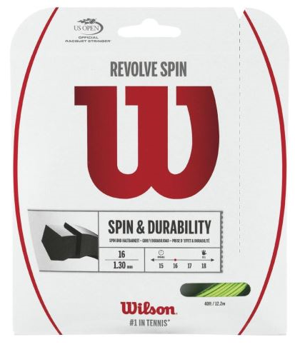 Racordaj Wilson Revolve Spin 1.30, Verde