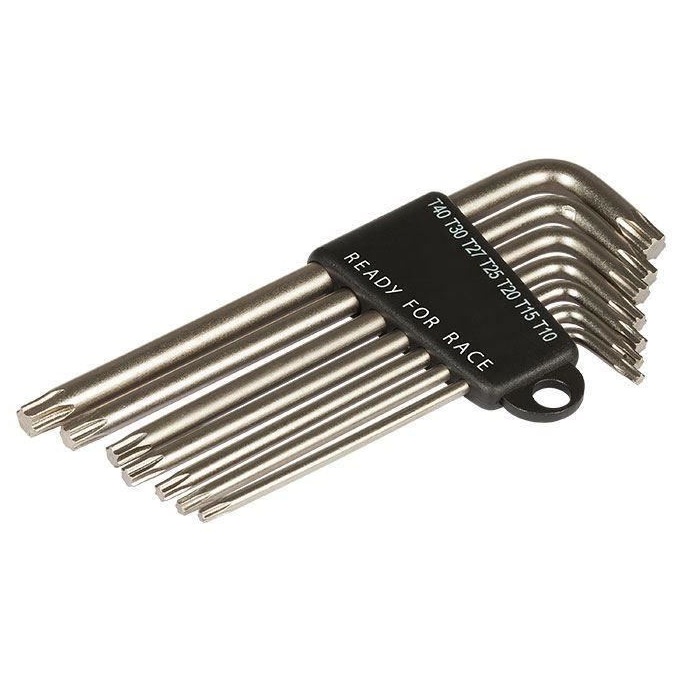 Set Chei Torx L Rfr T10/T15/T20/T25/T27/T30/T40